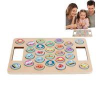 Juego de memoria para niños, juego de emparejamiento para niños,Juguetes de entrenamiento de memoria - Cartuny Pattern Early Development Playset, Logical Thinking Toys for Children de 3+