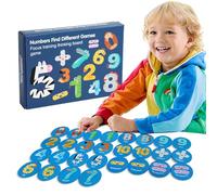 Juego de Memoria para niños pequeños, Tablero de Madera a Juego de Memoria, Juguete Educativo sobre el tráfico de matemáticas, Actividad de Aprendizaje para niños, de Madera de recompensa