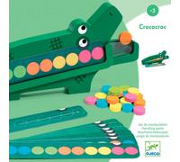 Juego de memoria y lógica Crococroc de Djeco - Alimenta al cocodrilo con inteligencia
