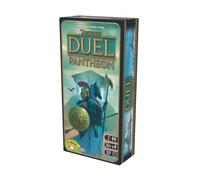 Asmodee 7 Wonders Duel Pantheon Expansión, Juego de Civilizaciones Ganador de Varios Premios, Juego de Mesa a Partir de 10 Años para Dos Jugadores, 30 Minutos por Partida, Español