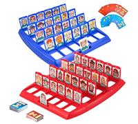 Juego de Mesa «Adivina quién Soy» de la Biblia, con 24 Personajes bíblicos clásicos, Historias de Vida y versículos. Ideal para niños Familia Amigos la Oficina situaciones sociales estrés (Standard)