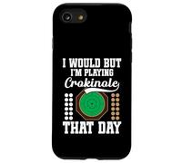 Juego de Mesa Amante Jugador Discos Entusiasta Jugar Crokinole Carcasa para iPhone SE (2020) / 7/8
