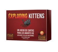 Asmodee Exploding Kittens, Juego para niños y Adultos a Partir de 7 años, Juego de Mesa estratégico y humorístico, No Hagas explotar los Gatitos, 2 a 5 Jugadores, 15 min, Español