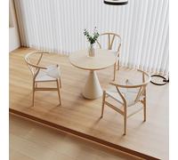 Juego de mesa auxiliar y silla para sala de estar, comedor y balcón, muebles versátiles para biblioteca, sala de billar y sala de conferencias