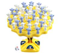 Juego de Mesa Balancing Tree Astronaut: desafío de Mesa, emocionante Juguete de apilamiento Espacial, Juego de Batalla Interactivo | Educativo de conteo para niños, niñas, niños, diversió