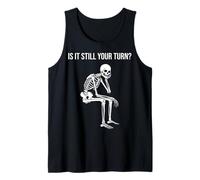 Juego de Mesa basado en turnos Chess is It Still Your Turn Skeleton Camiseta sin Mangas
