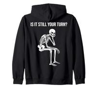 Juego de Mesa basado en turnos Chess is It Still Your Turn Skeleton Sudadera con Capucha