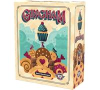 Juego de mesa Bitewing Gingham para adultos y familias - Carrera alrededor de la manta de picnic con construcción de rutas y estrategia abstracta - 2 a 4 jugadores - 20-40 minutos de juego Tim - A