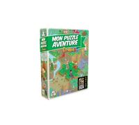 Game Flow- Mon Puzzle Aventure Pequeño dragón Juego, Multicolor, 54 cm x 46 cm (GAM042DR)