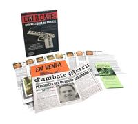 ThinkFun - Cold Case 1: Una Historia de Muerte, Juego de investigación 14+ | Cold Case 1: Una historia de muerte, juego de investigación basado en desafíos, recomendado a partir de 14 años, paso a paso.