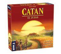 Devir - Catan | Juego de Mesa de Estrategia y Comercio, 3-4 jugadores, Juego Clásico Familiar y con Amigos, Recursos y Negociación para Familia y Amigos, Nueva Portada 2025 (BGCATAN)