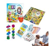 Juego de Mesa clásico de la Vida | Divertido Juego Familiar of Life,Juego Interactivo de Toma de Decisiones, Juego de Mesa Educativo Familiar para niños y Adolescentes