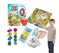 Juego de Mesa clásico de la Vida | Juegos de Mesa clásicos del Viaje de la Vida,Juego Interactivo de Toma de Decisiones, Juego de Educativo Familiar para niños y Adolescentes