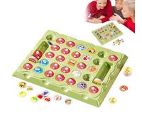 Juego De Mesa De Ajedrez A Juego | Juegos Familiares Para Niños Y Adultos | Juego De Pensamiento De 2 Jugadores Para Promover La Lógica | Juguetes Educativos Para Interacción Entre Padres E Hijos Y Ju