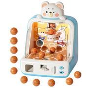 Juego de Mesa de Baloncesto Actividad Deportiva de Balón con Luz y Música | Canasta de Baloncesto para Escritorio Para Capacidad de Pensamiento 3-6 Años Niños y Niñas Preescolar Lu