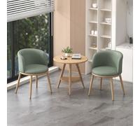 Juego de mesa de café y silla, combinación de mesa redonda para ahorrar espacio y mesa de recepción de oficina, muebles de escritorio de café para sala de negocios