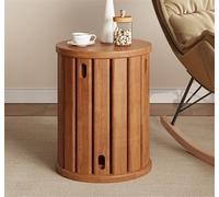 Juego de mesa de café y taburetes apilables, mesa auxiliar de madera maciza y silla para oficina en casa, diseño versátil y multiusos