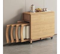 Juego de mesa de comedor extensible con sillas para cocina y sala de estar, perfecto para reuniones familiares y entretenimiento