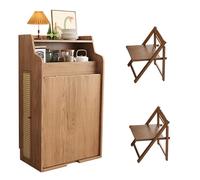 Juego de mesa de comedor plegable, mesa telescópica multifuncional con sillas de comedor, mesa de hojas caídas con puerto USB, almacenamiento de doble capa para sala de estar, cocina