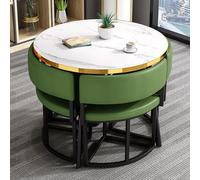 Juego de mesa de comedor y silla para recepción de oficina, sala de estar, cocina, bar y más, combinación versátil de muebles para uso doméstico y comercial