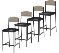 Juego De Mesa De Comedor y Sillas Compacto De 3 Piezas Para 2 Personas: Mesa De Bar Alta Con Reposapiés, Sillas Tapizadas De PU, Estante De Almacenamiento, Portavasos y Botellero. Muebles Para Cocinas