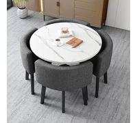 Juego de mesa de conferencias y sillas contemporáneas para oficina, recepción, negociación de negocios, ahorro de espacio, muebles de reunión de club con diseño moderno