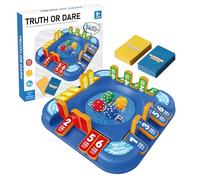 Juego de Mesa de Dados, Juguete de Fiesta, 2-6 Actividad educativa de Jugadores para reuniones de Vacaciones, diversión en el Patio Trasero, Entretenimiento de Picnic, cumpleaños, 18.4x18.4cm
