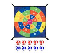 Juego De Mesa De Dardos En Trampolín, con 10 Bolas Adhesivas, 74x74cm. Juego De Juguetes con Objetivo De Bola Pegajosa, Jueg Interactivo De Lanzamiento Y Puntería, Actividad De Jueg, para Niños Y Ad