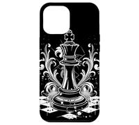 Juego de mesa de dibujo de piezas de ajedrez Carcasa para iPhone 12 Pro Max