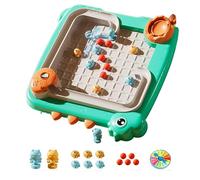 Juego De Mesa De Dinosaurios | para Niños Y Familias | Estrategia Interactiva para Padres E Hijos | Juguete De Lógico, Juego De Mesa Multifuncional, Material ABS