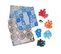 Juego de Mesa de Estrategia, Juego de Fichas Amigable para Niños | Fomenta la creatividad, perfecto para juegos familiares, la toma de decisiones estratégicas, diseños de mosaicos vibrantes.