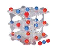 Juego de mesa de estrategia para adultos - ABS 20 x 16 x 3,5 cm | 3D educativo 3D gana pelota | Juego de conexión para más de 4 años, hogar, viajes, amigos y estudiantes