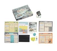 Juego de Mesa de Estrategia para niños y familias, Juego de Mesa Educativo con Cartas de Personajes, Juego de Cartas de Aprendizaje Interactivo para Noches de Juegos, diversión en