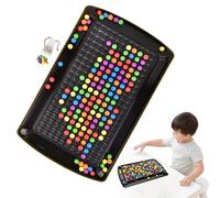 Juego de Mesa de Intelectual,Tablero de Intelectual | Juego de Mesa Interactivo de con Cuentas de arcoíris, de Fiesta para la interacción Entre Padres e Hijos, Juego de Estrategia para niños y ad