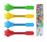 Juego de mesa de juego - Educational Logical Thinking Board Game | 64 Color Matching Cards And 4 Cat Claws, Fun Multiplayer Activity For Boys, Girls, Preschoolers Ages 3+, Home, School, Travel