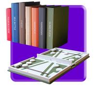 Juego de mesa de libro de jugadas, juego de ahorcado impreso en 3D, juegos de mesa de diseño de libros portátiles para fiestas familiares, juegos de viaje (Sling Puck)