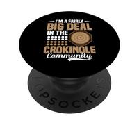 Juego de Mesa Discos Entusiasta Big Deal Crokinole PopSockets PopGrip Adhesivo