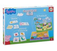 Juego de Mesa Educa Borras Peppa Pig Superpack