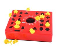 Juego De Mesa Educativa - Actividad De Asociación De Formas, Juguete De Despertar, Herramienta De Desarrollo Cognitivo, Juego De Viaje Portátil | Soporte Pedagógico Confiable Para La Escuela, La Clase