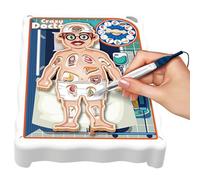 Juego de mesa electrónico, desafío de posición corporal, divertido juego de manipulación, juego de mesa para niños a partir de 5 años, para 1 o más jugadores, clásico juego de mesa de manipulación