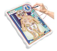 Juego de Mesa Electrónico, Operación Game for Kids Ages 4-8, Juego de Mesa Electrónico, Operación Board Game Doctor Games Con Tarjetas Y Autschis, Anatomía Modelo Experimentos Para Niños