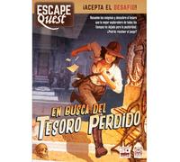 Juego de mesa escape quest 1: en busca del tesoro perdido formato libro pegi 12