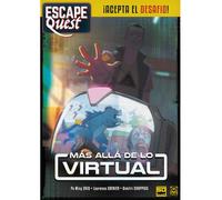 Juego de mesa escape quest 2: mas alla de lo virtual formato libro pegi 12