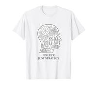 Juego de Mesa Estrategia Cerebro No Luck Just Strategy Camiseta
