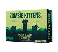 Asmodee Zombie Kittens, Juego de Cartas con Mecánica de Resurrección | Compatible con Exploding Kittens, A Partir de 7 Años, 2-5 Jugadores, 15 Minutos, Español