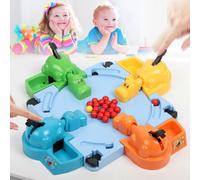 Juego de mesa familiar para comer canicas para niños de Hasbro Hungry Hippos, divertido juguete