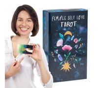 Juego de mesa Fate, 78 cartas de tarot, baraja de oráculo de 4.72 x 2.76
