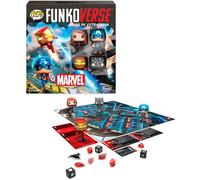 Juego de mesa funkoverse marvel edicion 100 capitan america iron man viuda negra & pantera negra 57518