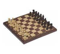 Juego de mesa - GOKI - Ajedrez magnético plegable - 28 x 28 x 2 cm - Ideal para interiores - 2 jugadores o más
