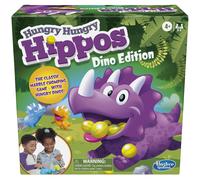 Juego de mesa Hasbro Gaming Hungry Hungry Hippos Dino Edition, juego preescolar para ni os de 4 a os en adelante; para 2 a 4 jugadores (exclusivo